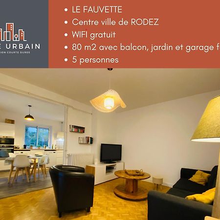 Appartement Le Fauvette à Rodez Extérieur photo