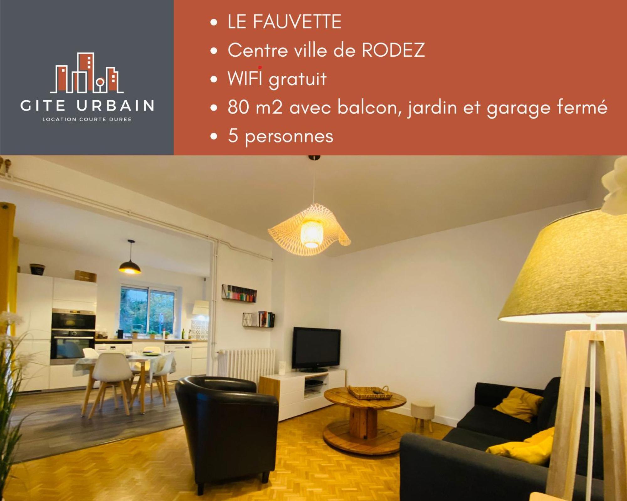 Appartement Le Fauvette à Rodez Extérieur photo